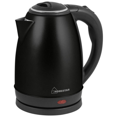 Чайник HOMESTAR HS-1010 стальной, черный (006753)