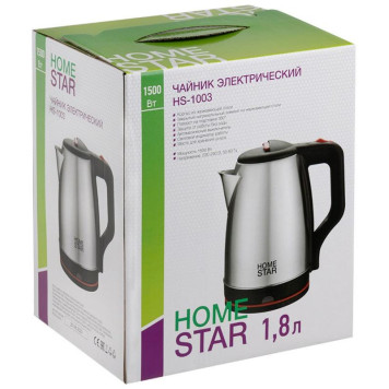Чайник HOMESTAR HS-1003 стальной (107000)-2