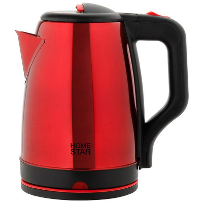 Чайник HOMESTAR HS-1003 стальной, красный (107001)-1