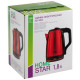 Чайник HOMESTAR HS-1003 стальной, красный (107001)