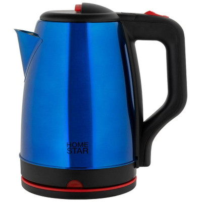 Чайник HOMESTAR HS-1003 стальной, синий (107002)-1