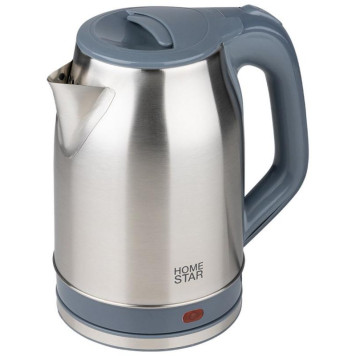 Чайник HOMESTAR HS-1005 стальной, серый (107003)