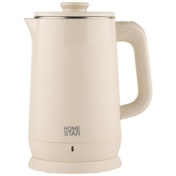 Чайник HOMESTAR HS-1006 бежевый (107004)-1