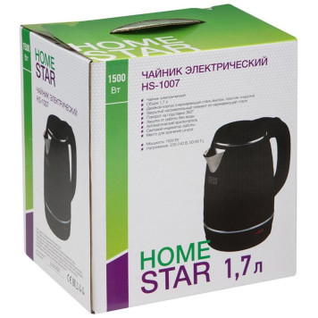 Чайник HOMESTAR HS-1007 черный (107008)-4