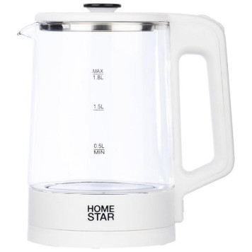 Чайник HOMESTAR HS-1008 белый (107009)-1