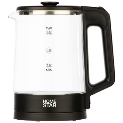 Чайник HOMESTAR HS-1008 черный (107010)-1