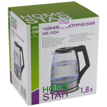 Чайник HOMESTAR HS-1004 черный (107841)-3