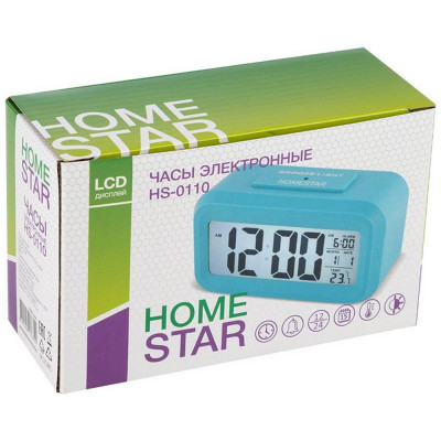 Часы электронные HOMESTAR HS-0110 синий (104306)-3