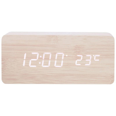 Часы электронные HOMESTAR с беспроводной зарядкой HS-0123 (107615)-2