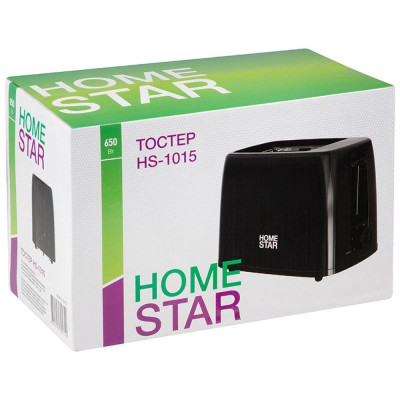 Тостер HOMESTAR HS-1015 черный (106193)-4