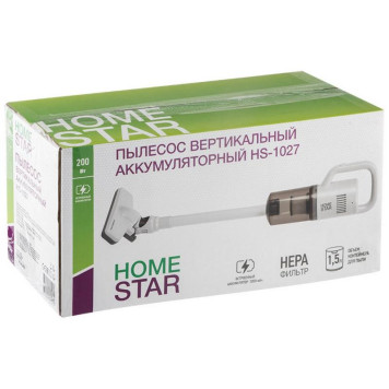 Пылесос вертикальный HOMESTAR HS-1027 белый (105874)-3