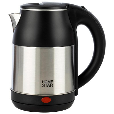 Чайник HOMESTAR HS-1034 стальной, черный (102668)-1