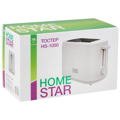 Тостер HOMESTAR HS-1050 белый (106196)-4