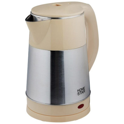 Чайник HOMESTAR HS-1055 стальной бежевый (106468)