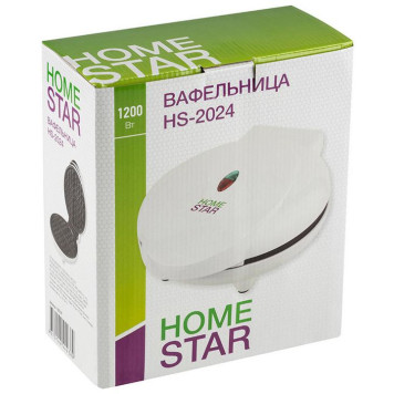 Вафельница HOMESTAR HS-2024 белая (105197)-4