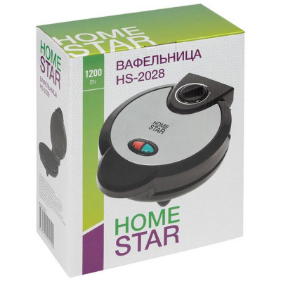 Вафельница HOMESTAR HS-2028 (105198)-4
