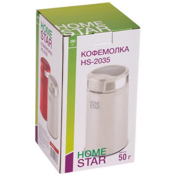 Кофемолка HOMESTAR HS-2035 красный (105766)-2