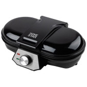 Вафельница HOMESTAR HS-2041 венская вафля, черная (108253) Вафельница HOMESTAR HS-2041 венская вафля, черная (108253)