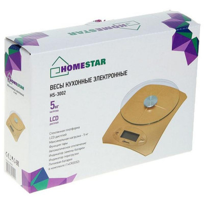 Весы кухонные HOMESTAR HS-3002 (002663)-1