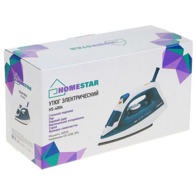 Утюг HOMESTAR HS-4004 голубой (002676)-1