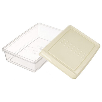 221100725/01 Набор контейнеров для продуктов 'Asti' прямоугольные 3шт (0.75л) светло-бежевый-4