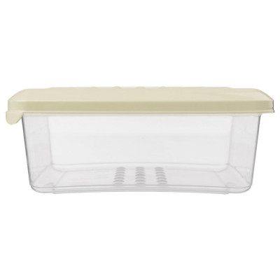 221101025/01 Набор контейнеров для продуктов 'Asti' квадратные 3шт (0.5л) светло-бежевый-3