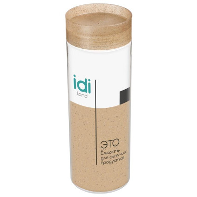 221116201/02 Емкость для сыпучих продуктов 'Palermo' 1.5л бесцветный-1