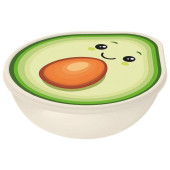 221155525/01 Контейнер для хранения 0.4л с декором (светло-бежевый)