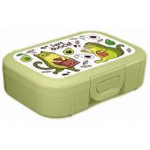 221180820/04 Ланч-бокс 0.85л с декором (салатовый)