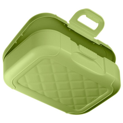 221180920/04 Ланч-бокс 0.85л с декором (салатовый)-1