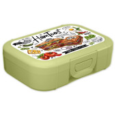 221181020/04 Ланч-бокс 0.85л с декором (салатовый)