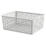 221313021/03 Корзинка универсальная 'Linden' 1.4л (190х140х75мм) светло-серый