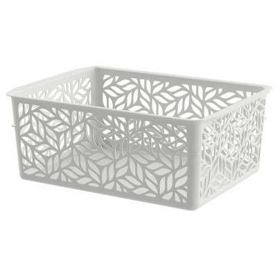 221313021/03 Корзинка универсальная 'Linden' 1.4л (190х140х75мм) светло-серый