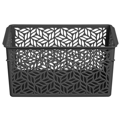 221313235/01 Корзинка универсальная 'Linden' 3.2л (230х160х110мм) серый-1