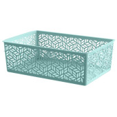 221313318/05 Корзинка универсальная 'Linden' 4.3л (290х190х95мм) зеленый