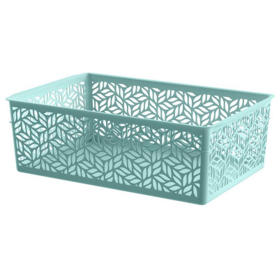 221313318/05 Корзинка универсальная 'Linden' 4.3л (290х190х95мм) зеленый