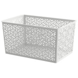 221313421/03 Корзинка универсальная 'Linden' 6.7л (290х190х150мм) светло-серый