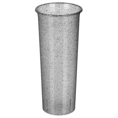 221315521/02 Ваза для цветов d110мм (гранит светло-серый)