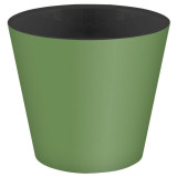 221600118/01 Горшок для цветов 'Rosemary' d200мм, 4л с дренажной вставкой (зеленый)