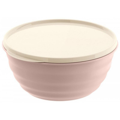 222136627/06 Миска 'Latina' 2.1л с крышкой (бежевый)