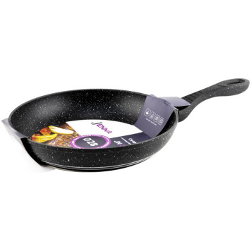 Сковорода с антипригарным покрытием JENNA JN-00408 (28см, б/крышки)-1