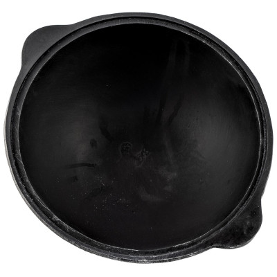 Казан чугунный с крышкой JENNA JN-00409 3.5л (плоское дно)-2