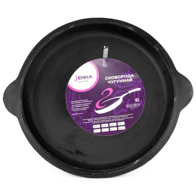 Крышка-сковорода чугунная 12л JENNA JN-00420
