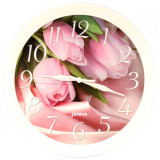 Часы настенные JENNA JN-100010 (белое кольцо)