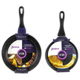 Комплект из двух сковород Сковорода блинная JENNA JN-00404 22см + Сковорода JENNA JN-00407 26см