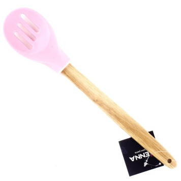 Ложка с прорезями силиконовая JN-00311 JENNA