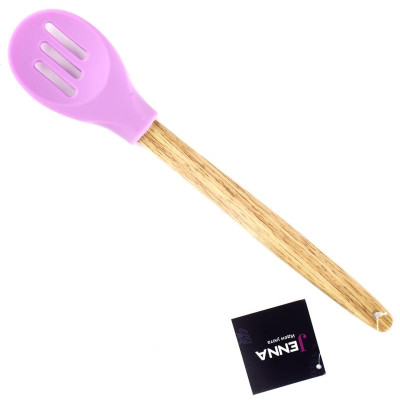 00311-JN Ложка с прорезями силиконовая JENNA-3