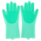 00312-JN Перчатки силиконовые с ворсинками JENNA