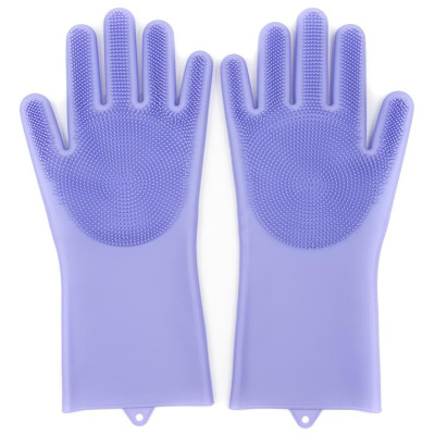 00312-JN Перчатки силиконовые с ворсинками JENNA-1