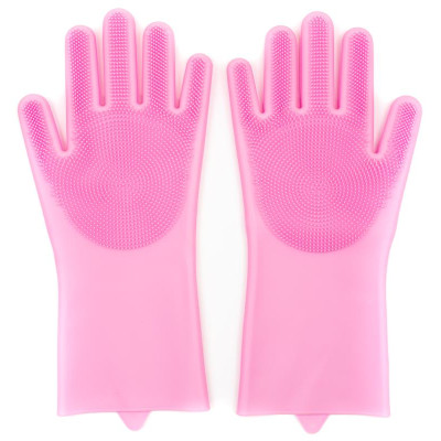 00312-JN Перчатки силиконовые с ворсинками JENNA-2